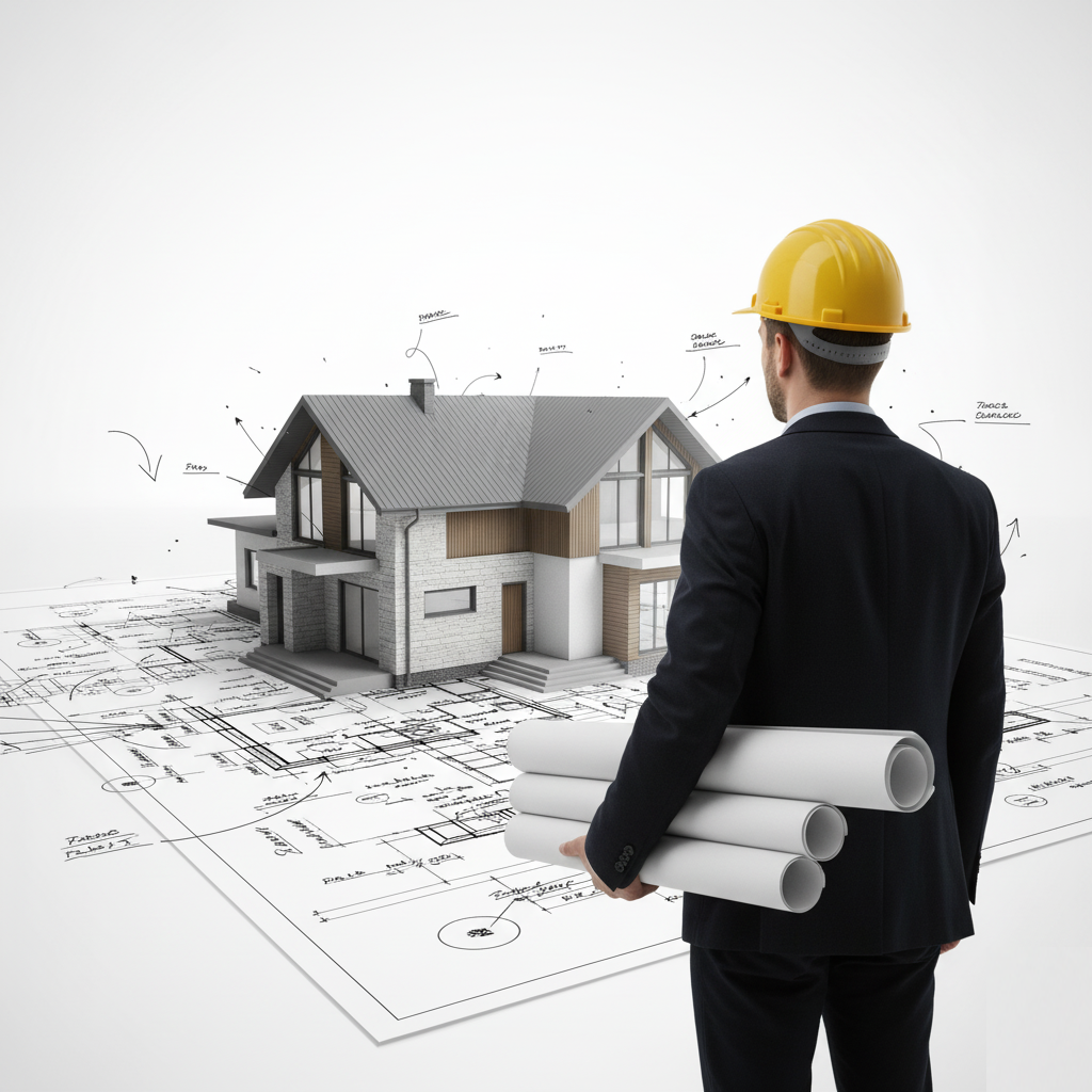 Construction project showcase